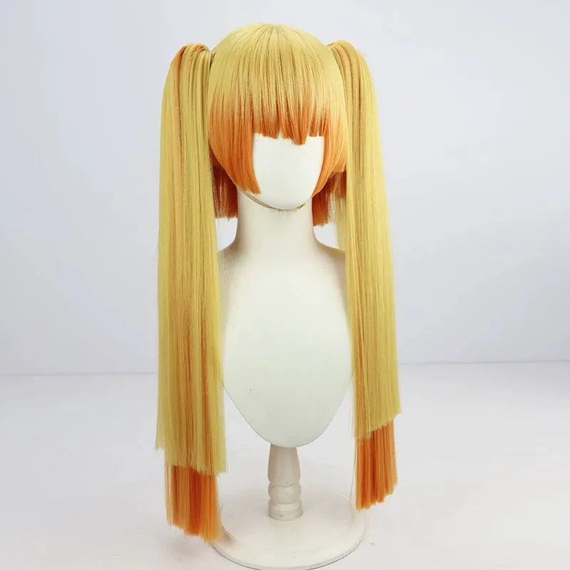 L-email Wig Demon Slayer Zenitsu Agatsuma Halloween Cosplay Wig sold by Lemail wig product image thumbnail 2