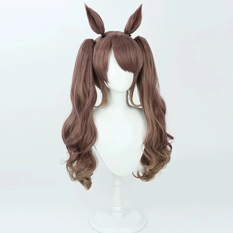 L-email Wig Uma musume: Pretty Derby Tosen Jordan 75cm Halloween Cosplay Wig sold by Lemail wig product image thumbnail 5