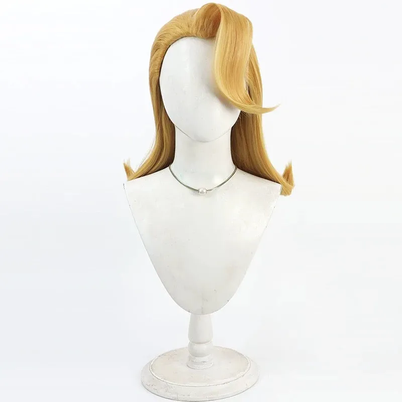 L-email Wig Marvel Rivals Emma Frost 40CM Halloween Cosplay Wig sold by Lemail wig product image thumbnail 2