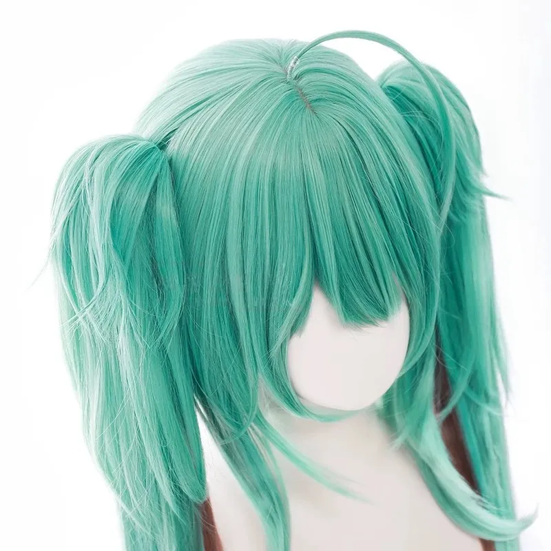 L-email Wig Hatsune Miku Rascal the Raccoon 120cm Double Braids Cosplay Wig sold by Lemail wig product image thumbnail 5