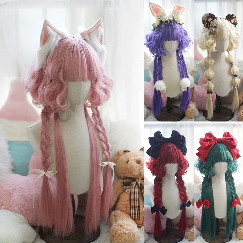 L-email Wig 5 Colors Jellyfish Hairstyle Curl Lolita Wigs sold by Lemail wig