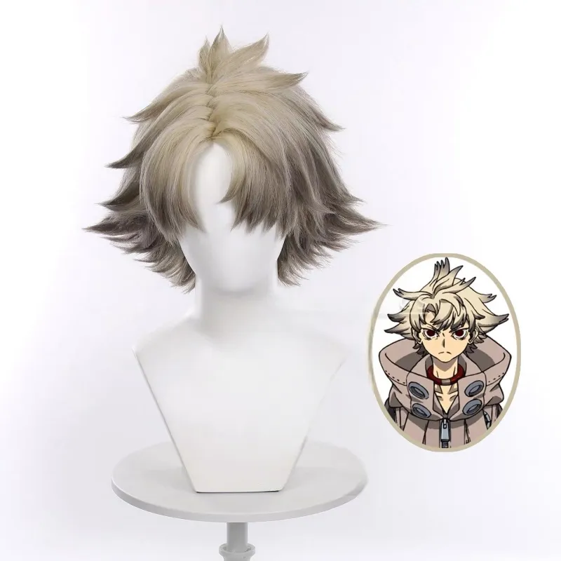 L-email Wig Gachiakuta Rudo Surebrec 25cm Halloween Cosplay Wig sold by Lemail wig