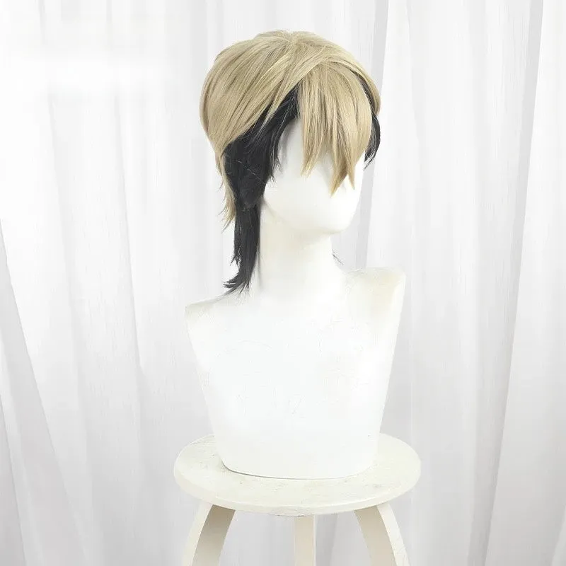 L-email Wig Gachiakuta Zanka Nijiku 30cm Halloween Cosplay Wig sold by Lemail wig product image thumbnail 3