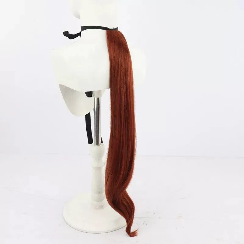 L-email Wig Uma musume: Pretty Derby Haiseiko Ears And Tail Halloween Cosplay Wig sold by Lemail wig product image thumbnail 4