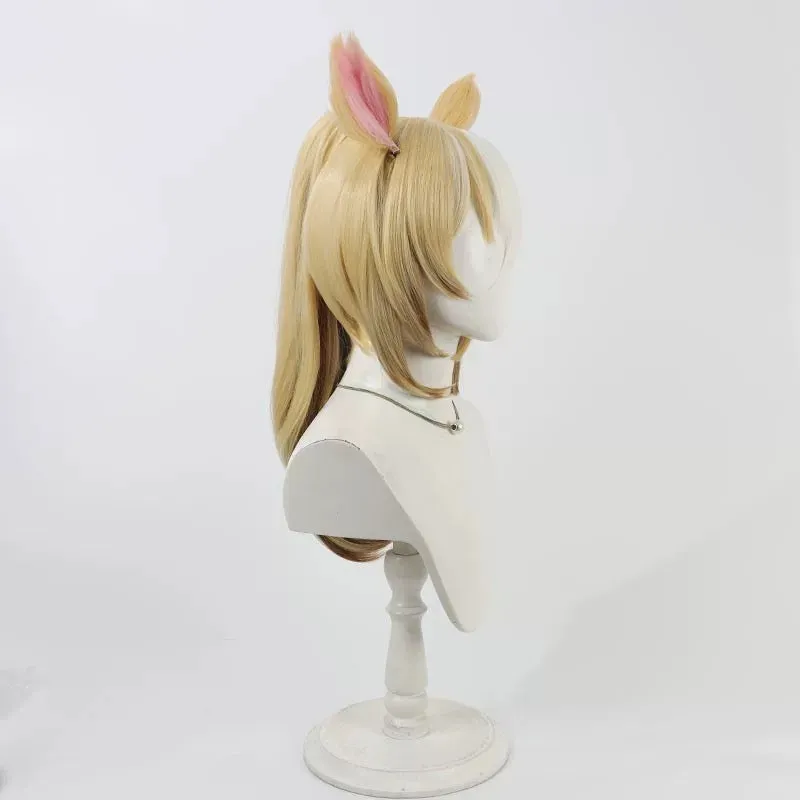 L-email Wig Uma musume: Pretty Derby Durandal Ears And Tail Halloween Cosplay Wig sold by Lemail wig product image thumbnail 5