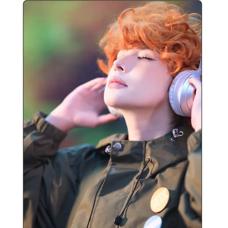 L-email Wig Panty & Stocking With Garterbelt Brief Green Costume Halloween Cosplay Costume sold by Lemail wig product image thumbnail 5