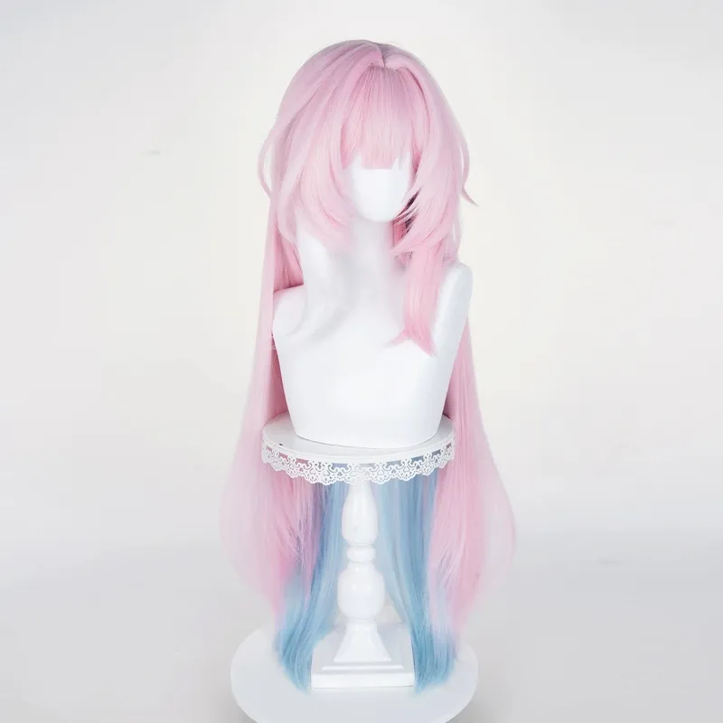 L-email Wig Honkai: Star Rail Cyrene Pink Blue 105cm Halloween Cosplay Wig sold by Lemail wig product image thumbnail 3