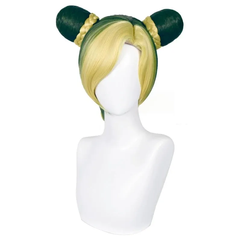 L-email Wig JoJo's Bizarre Adventure Jolyne Cujoh Color Mixing Halloween Cosplay Wig sold by Lemail wig product image thumbnail 2
