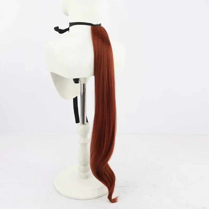 L-email Wig Umamusume: Pretty Derby Symboli Rudolf 80cm Halloween Cosplay Wig sold by Lemail wig product image thumbnail 5