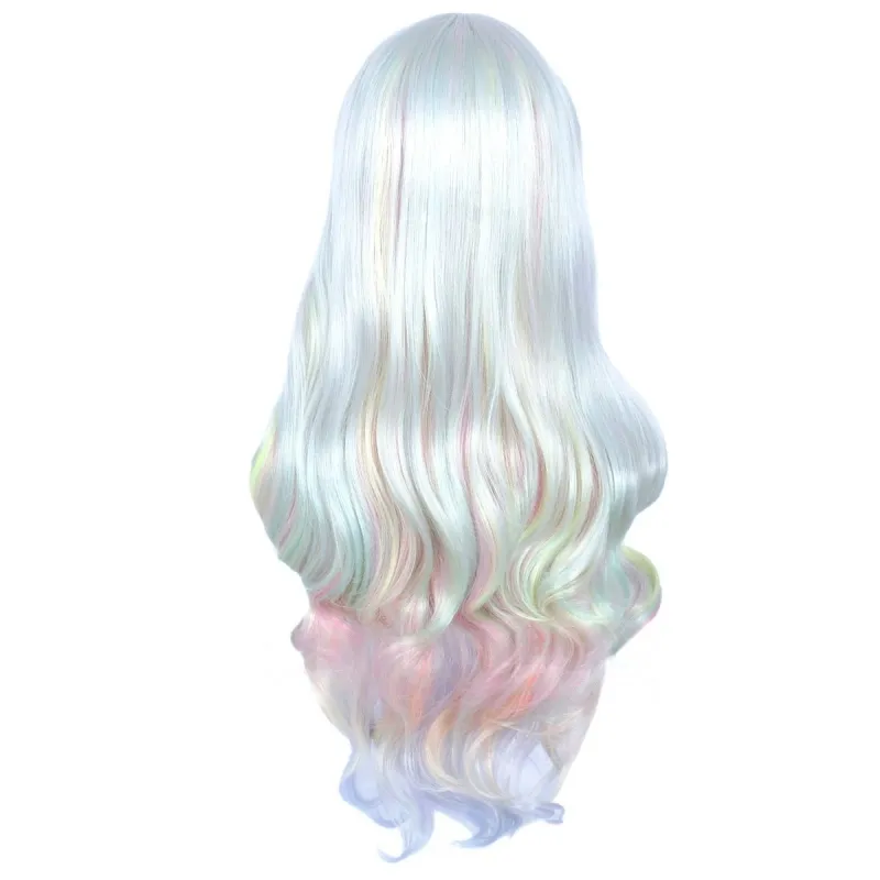 L-email Wig Land Of The Lustrous Diamond Mixed Color Long Curly Cosplay Wig sold by Lemail wig product image thumbnail 2