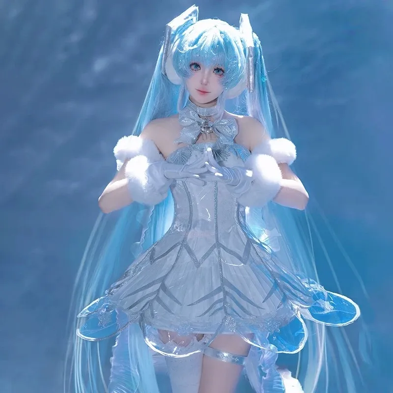 L-email Wig Hatsune Miku Symphony 2025 10th Anniversary Dress Cosplay Costume sold by Lemail wig product image thumbnail 2