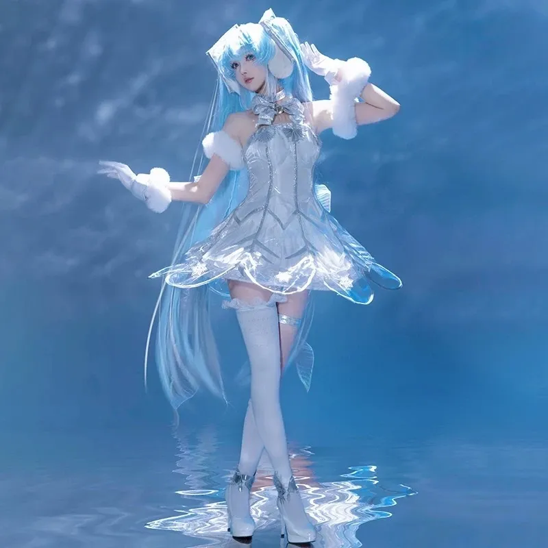 L-email Wig Hatsune Miku Symphony 2025 10th Anniversary Dress Cosplay Costume sold by Lemail wig