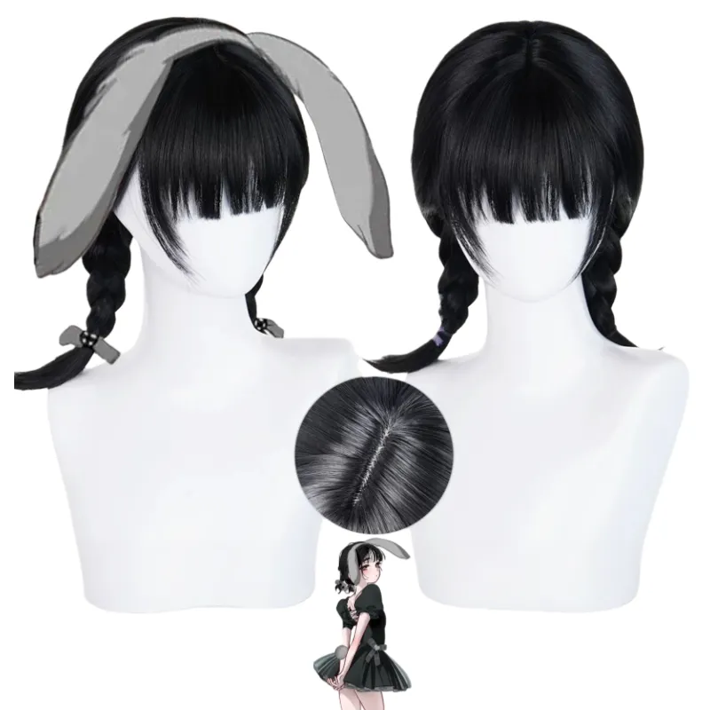 L-email Wig Alien Stage 3rd Anniversary Sua Bunny Cafe Maid Cosplay Wig sold by Lemail wig