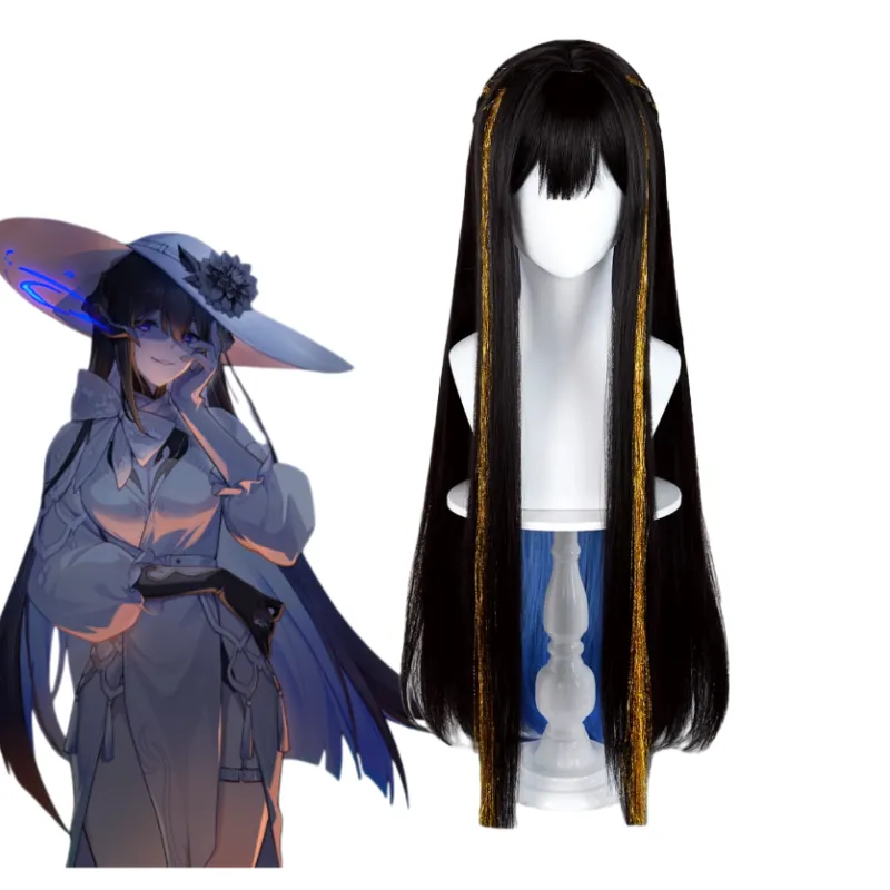 L-email Wig Honkai: Star Rail The Dahlia Constance 90cm Mixed Colors Cosplay Wig sold by Lemail wig