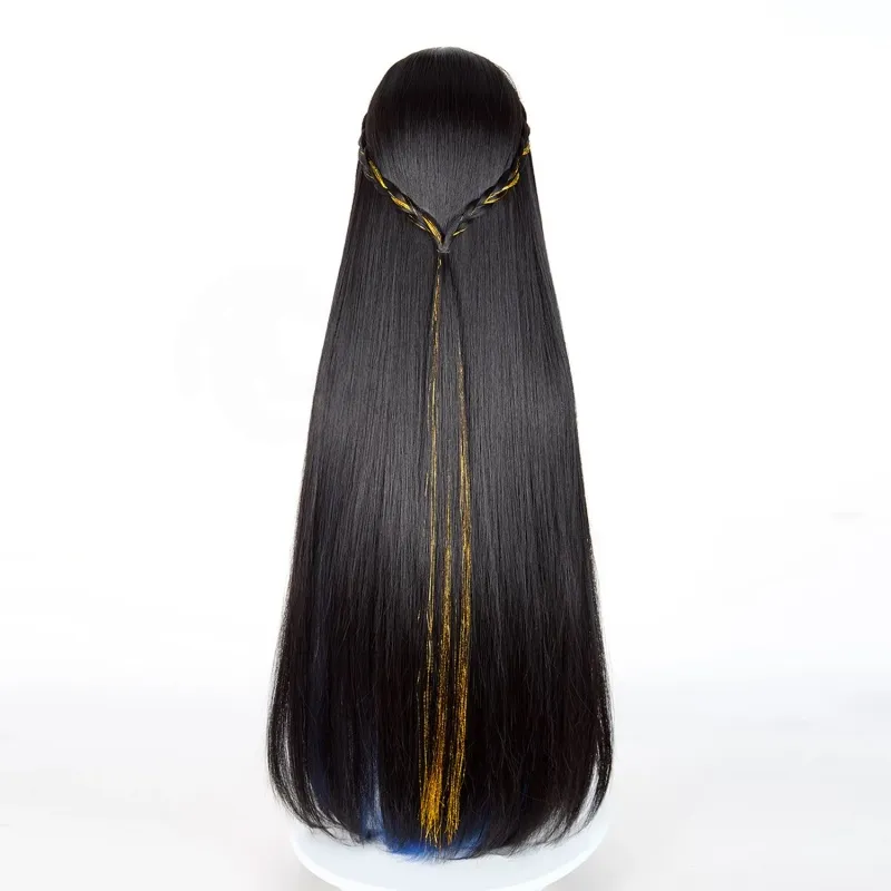L-email Wig Honkai: Star Rail The Dahlia Constance 90cm Mixed Colors Cosplay Wig sold by Lemail wig product image thumbnail 5