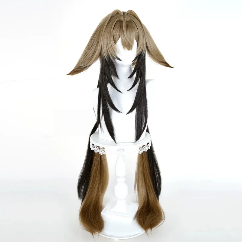 L-email Wig Zenless Zone Zero Ye Shunguang Mixed Colors Long Cosplay Wig sold by Lemail wig product image thumbnail 5