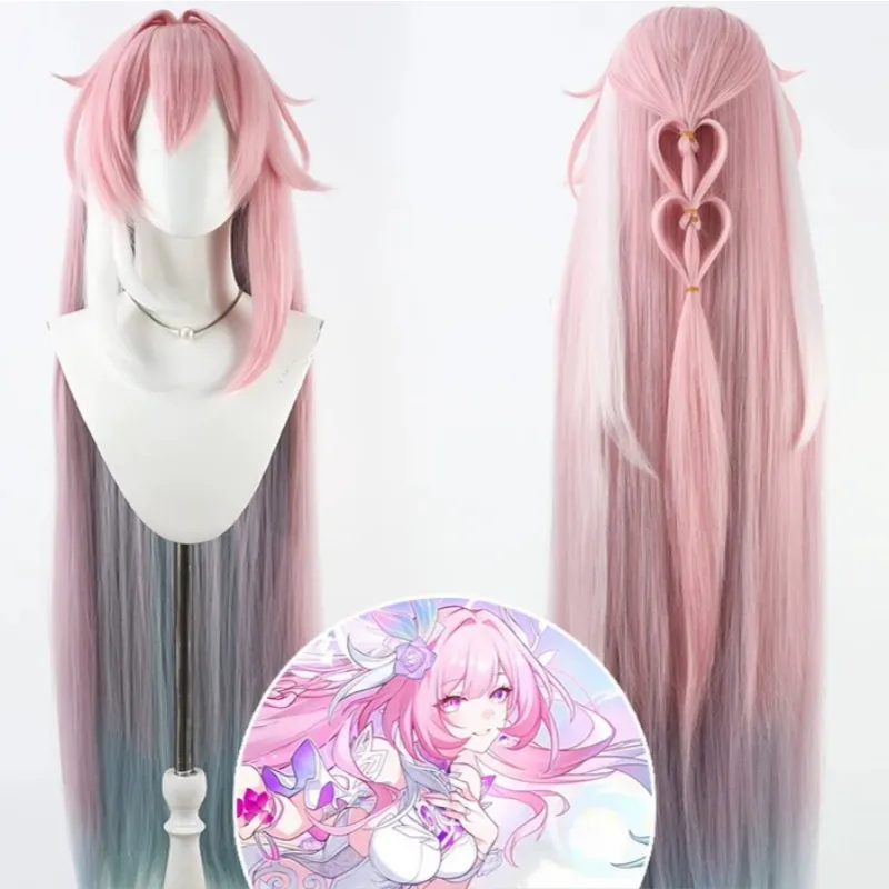 L-email Wig Honkai: Star Rail Cyrene Mixed Colors 100cm Cosplay Wig sold by Lemail wig