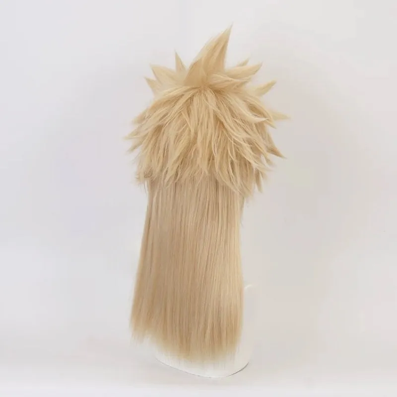 L-email Wig Final Fantasy VII Cloud Strife Gold Cosplay Wig sold by Lemail wig product image thumbnail 4