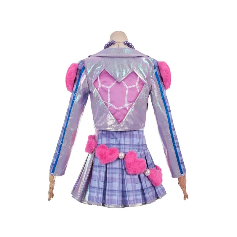 【48HR SHIP】L-email Wig LOL League Of Legends Caitlyn Full Cosplay Costume Wig Set sold by Lemail wig product image thumbnail 5