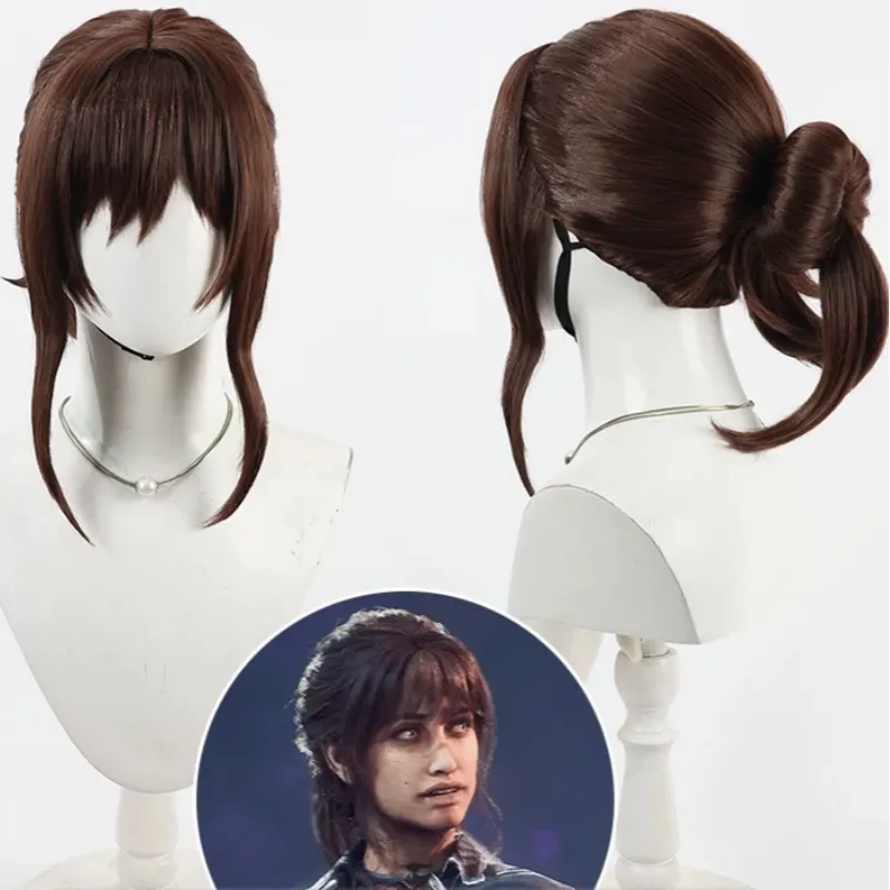 L-email Wig Clair Obscur: Expedition 33 Sciel Brown Cosplay Wig sold by Lemail wig