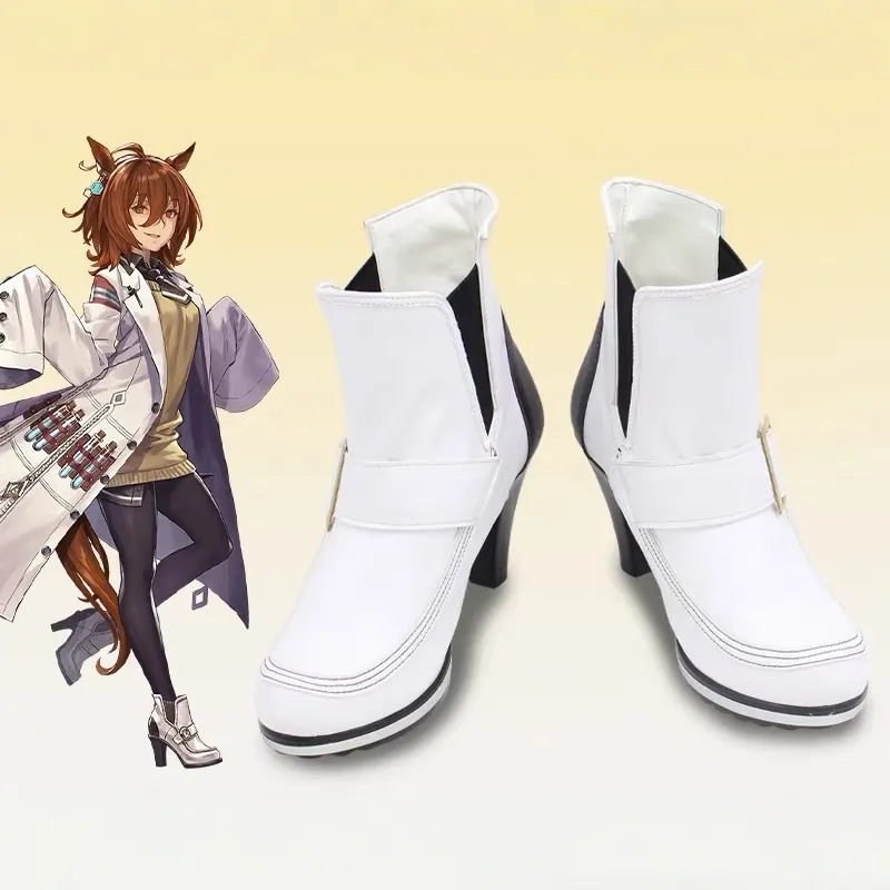 L-email Wig Umamusume:Pretty Derby Agnes Tachyon Cosplay Shoes made by Lemail wig