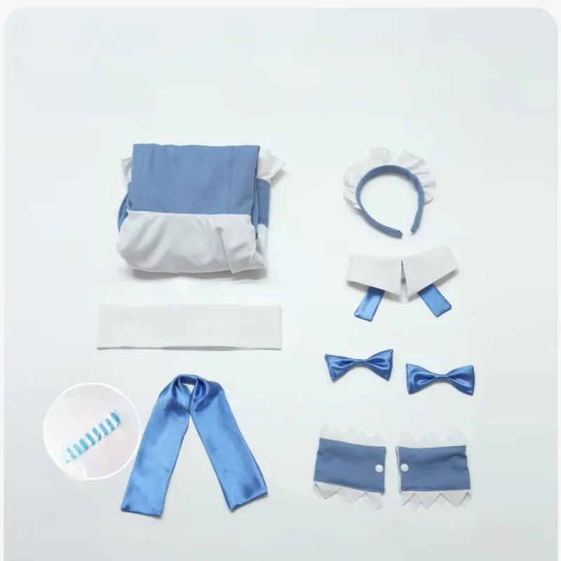 Panty & Stocking with Garterbelt Stocking Anarchy Sweets Paradise Maid Outfit Cosplay Costume sold by Lemail wig product image thumbnail 5