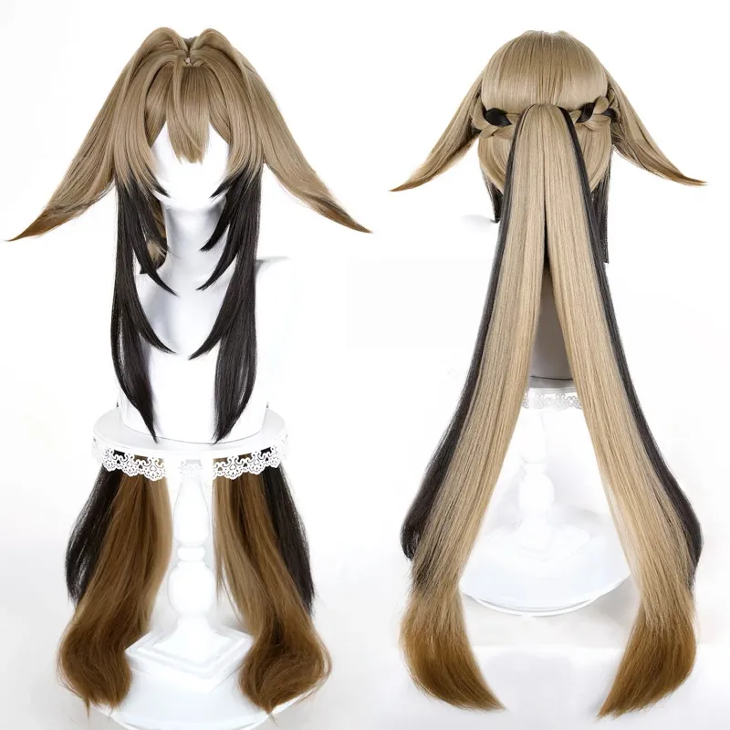 L-email Wig Zenless Zone Zero Ye Shunguang Mixed Colors Long Cosplay Wig sold by Lemail wig product image thumbnail 3