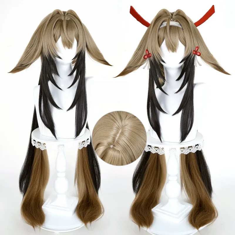 L-email Wig Zenless Zone Zero Ye Shunguang Mixed Colors Long Cosplay Wig sold by Lemail wig product image thumbnail 2