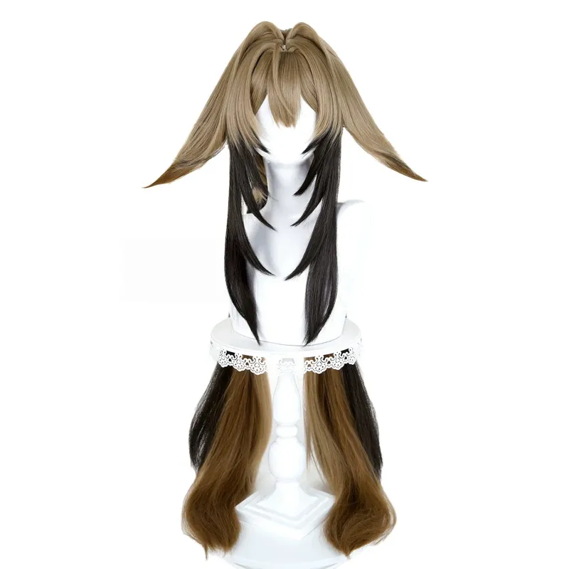 L-email Wig Zenless Zone Zero Ye Shunguang Mixed Colors Long Cosplay Wig sold by Lemail wig product image thumbnail 5