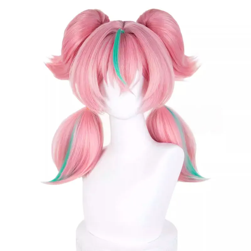 L-email Wig Zenless Zone Zero Angels of Delusion Aria Color mixing Cosplay Wig sold by Lemail wig product image thumbnail 5