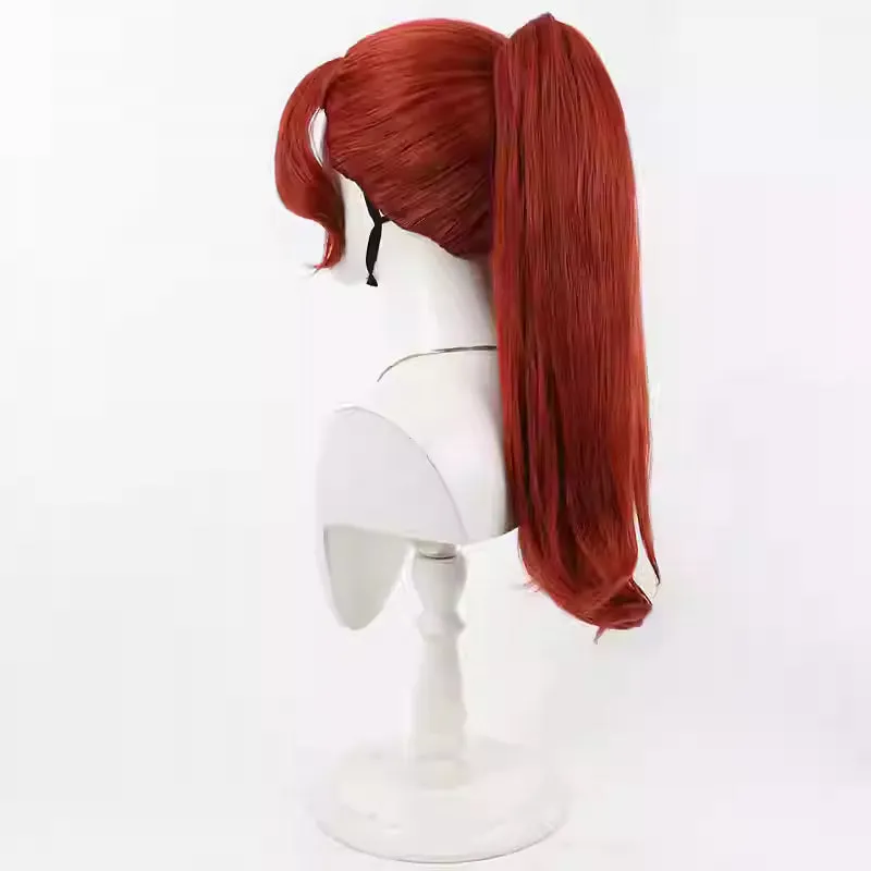 L-email Wig Clair Obscur: Expedition 33 Maelle Red Cosplay Wig sold by Lemail wig product image thumbnail 5