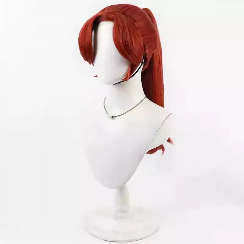 L-email Wig Clair Obscur: Expedition 33 Maelle Red Cosplay Wig sold by Lemail wig product image thumbnail 4
