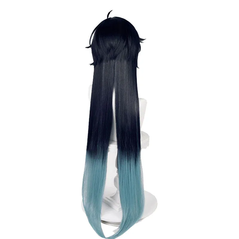 Honkai: Star Rail Danheng Imbibitor Lunae Long Multi Color Cosplay Wig sold by Lemail wig product image thumbnail 5