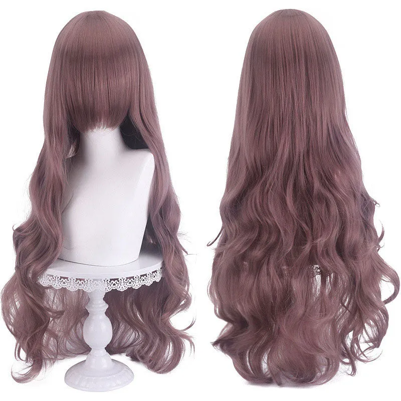 19 Colors Anime Long Curly High Quality Cosplay Wigs-J sold by Lemail wig