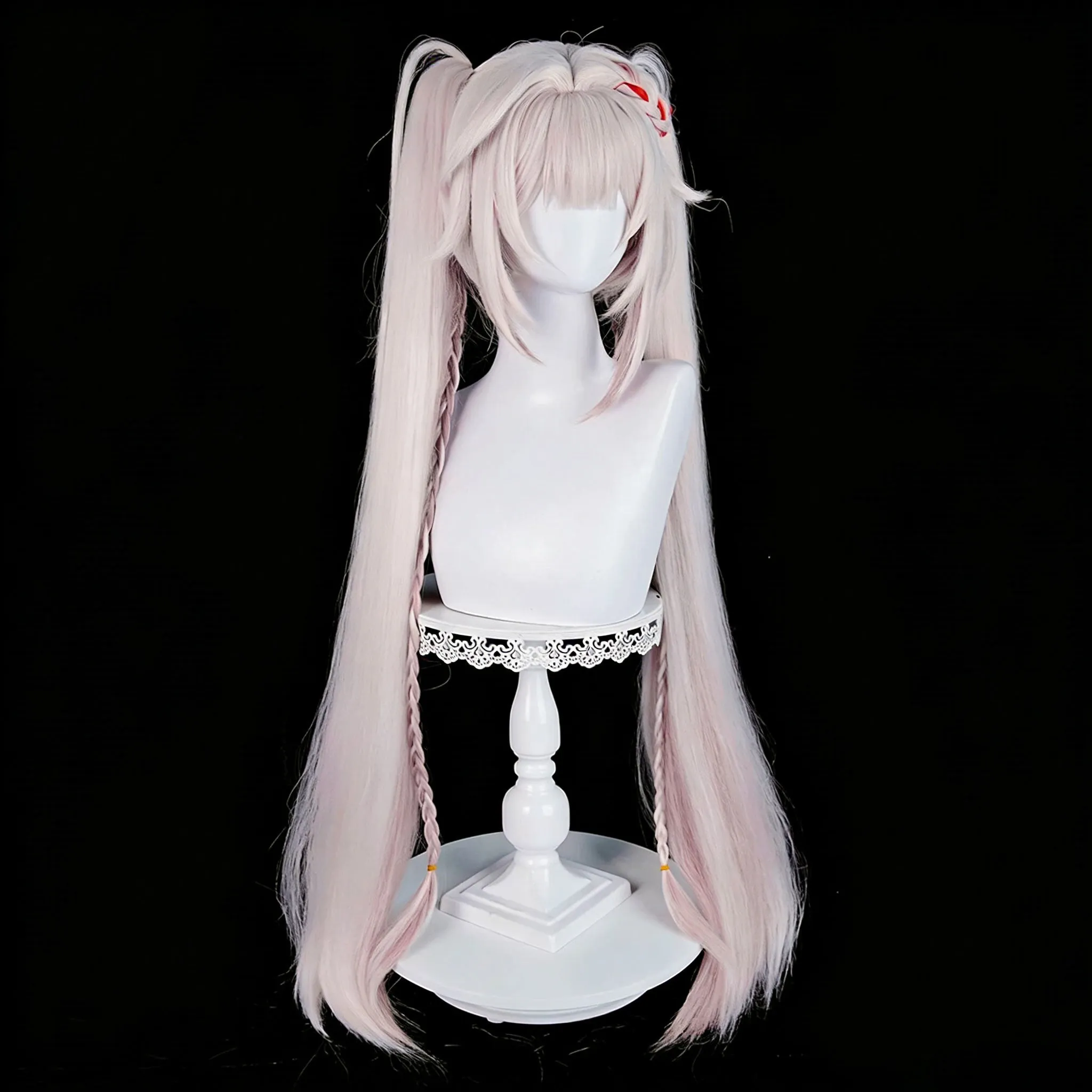 L-email Wig Honkai Star Rail Sparxie White Cosplay Wig sold by Lemail wig product image thumbnail 5