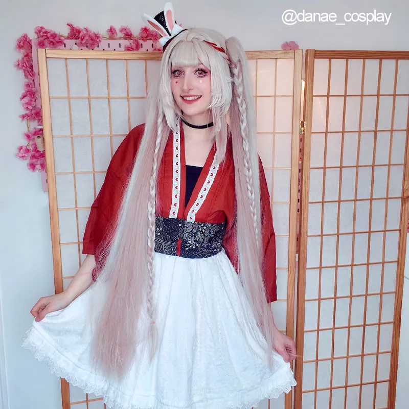 L-email Wig Honkai Star Rail Sparxie White Cosplay Wig sold by Lemail wig product image thumbnail 2