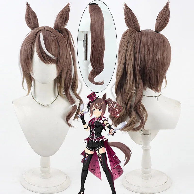 L-email Wig Umamusume:Pretty Derby Tosen Jordan Cosplay Wig Tail made by Lemail wig