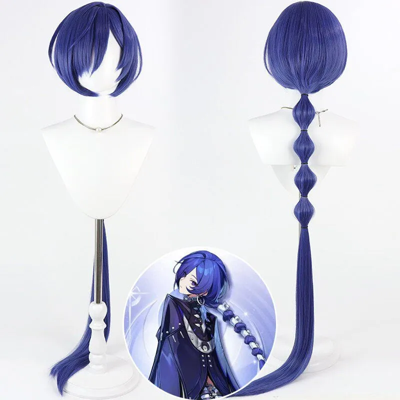L-email Wig Zenless Zone Zero Promeia Blue Cosplay Wig sold by Lemail wig