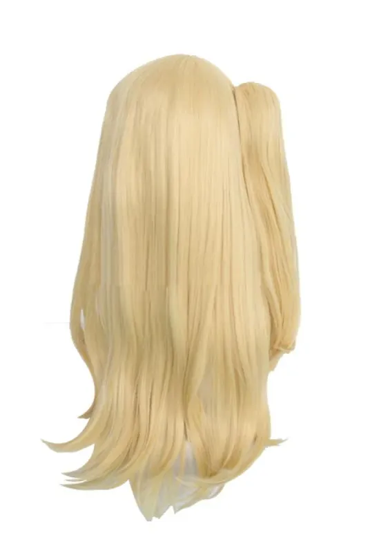 Anime Fairy Tail Lucy Heartphilia Long Straight Blonde Cosplay Wigs made by Lemail wig