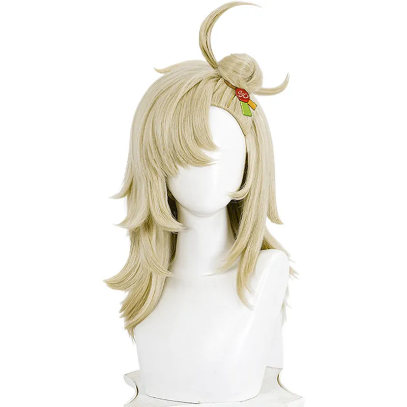 Zenless Zone Zero Piper Wheel Yellow Cosplay Wig sold by Lemail wig product image thumbnail 4