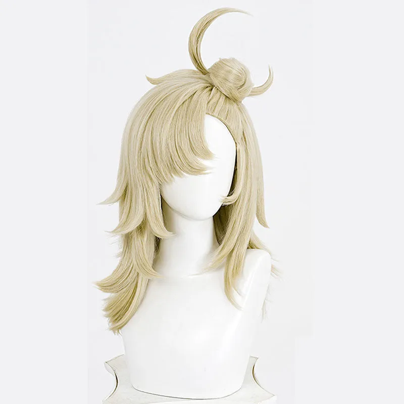 Zenless Zone Zero Piper Wheel Yellow Cosplay Wig sold by Lemail wig product image thumbnail 2
