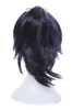 Touken Ranbu Online Yamatonokami Yasusada Blue mixed Black Men Cosplay Wigs sold by Lemail wig