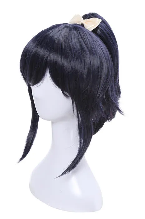 Touken Ranbu Online Yamatonokami Yasusada Blue mixed Black Men Cosplay Wigs sold by Lemail wig product image thumbnail 3