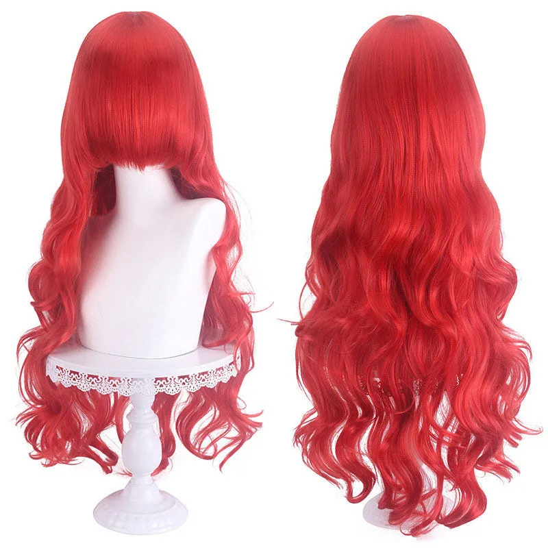 19 Colors Anime Long Curly High Quality Cosplay Wigs-G sold by Lemail wig