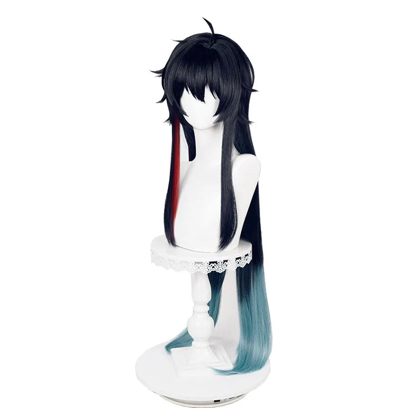 Honkai: Star Rail Danheng Imbibitor Lunae Long Multi Color Cosplay Wig sold by Lemail wig product image thumbnail 3