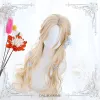Harajuku Soft Girl Miss Betsy White Gold Long Curly Lolita Wig sold by Lemail wig