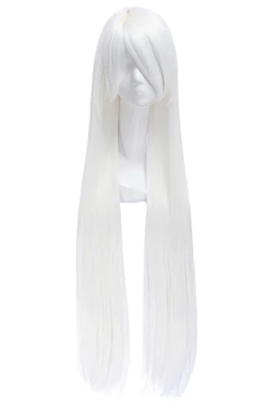 【Last Batch】L-email Wig 100cm Long White Anime Inuyasha Straight Cosplay Wig sold by Lemail wig