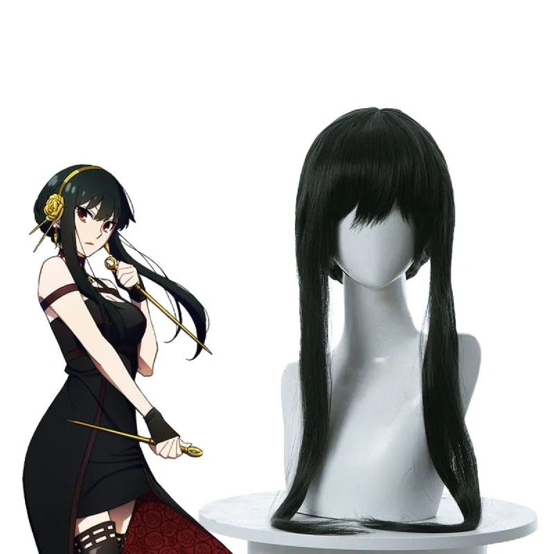SPY x FAMILY Princess Of Thorns Yor Forger Cosplay Costume And Wig  Full Set sold by Lemail wig