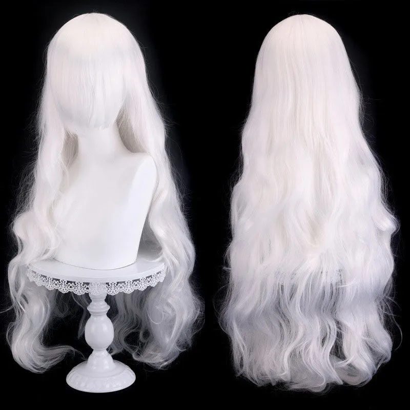 19 Colors Anime Long Curly High Quality Cosplay Wigs-M sold by Lemail wig