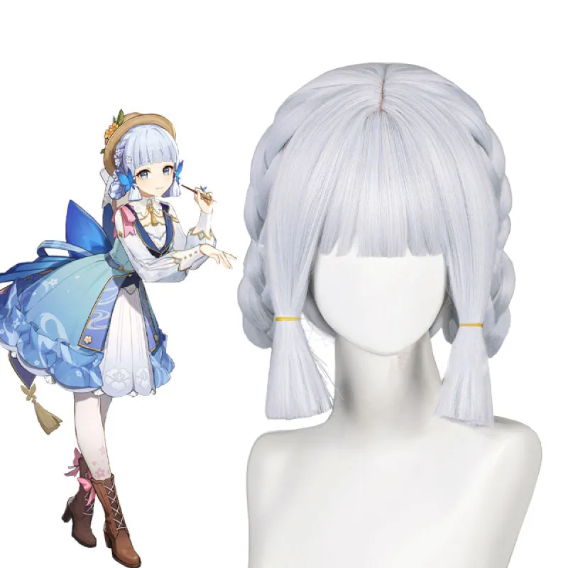 Genshin Impact Ayaka Springbloom Missive Cosplay Wig made by Lemail wig